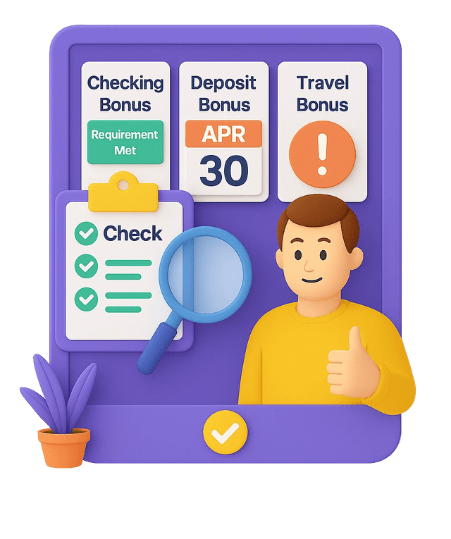 Bonus Requirement Checklist